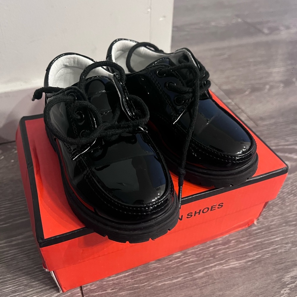 Black Kids Shoes
